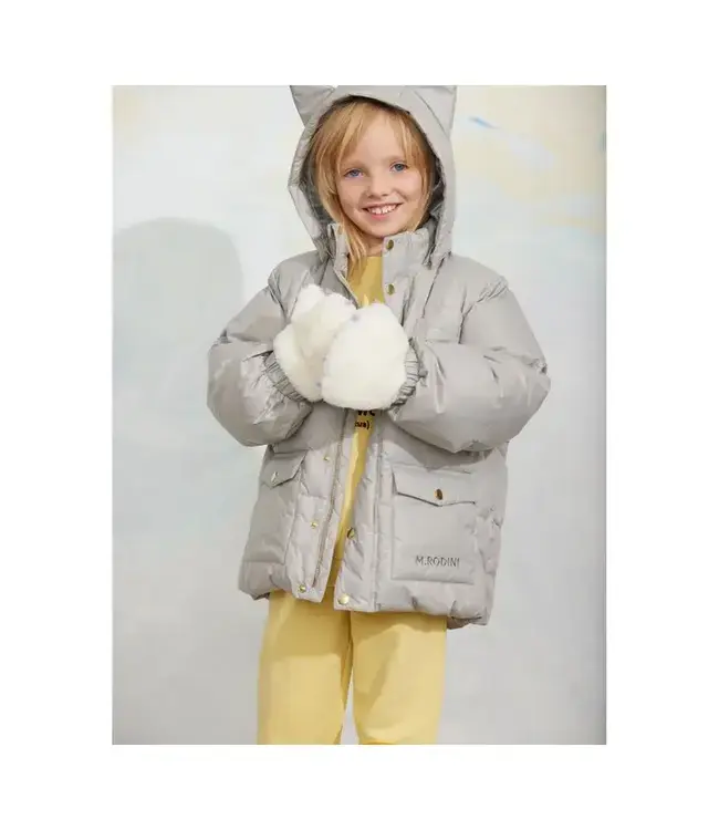 Cat ears heavy puffer | Grey