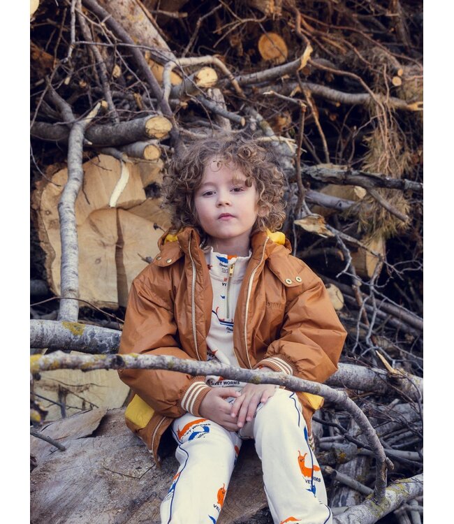 New hooded puffer | Beige