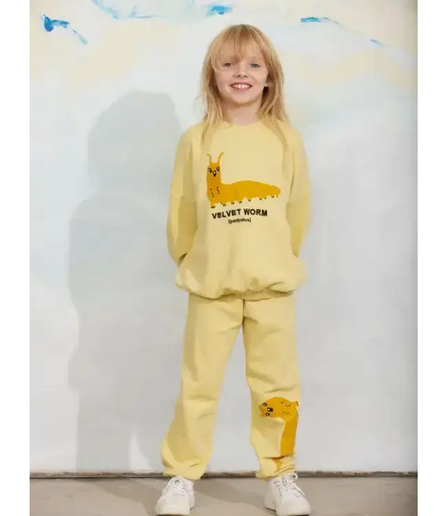Velvet worm sp sweat set | Yellow