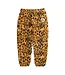 Leopard fleece trousers | Beige