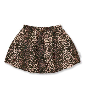 Petit Blush Ballon Skirt | Leopard AOP