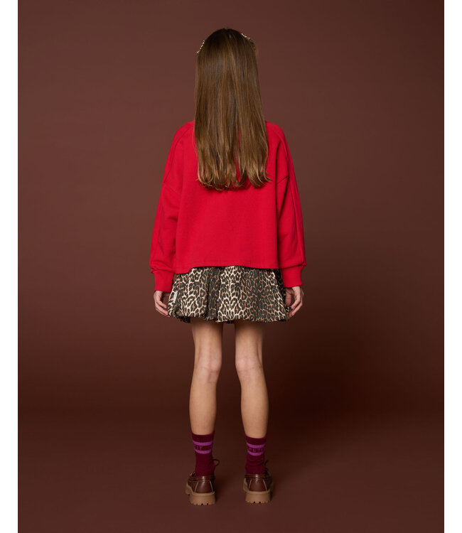 Ballon Skirt | Leopard AOP