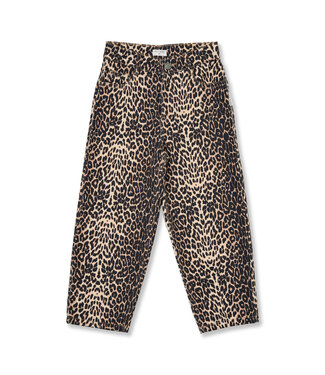 Petit Blush Ballon Fit Jeans | Leopard AOP
