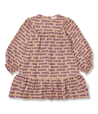 Petit Blush Bisous Dress | Cork/Purple