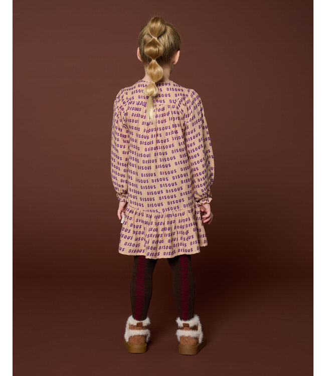 Bisous Dress | Cork/Purple