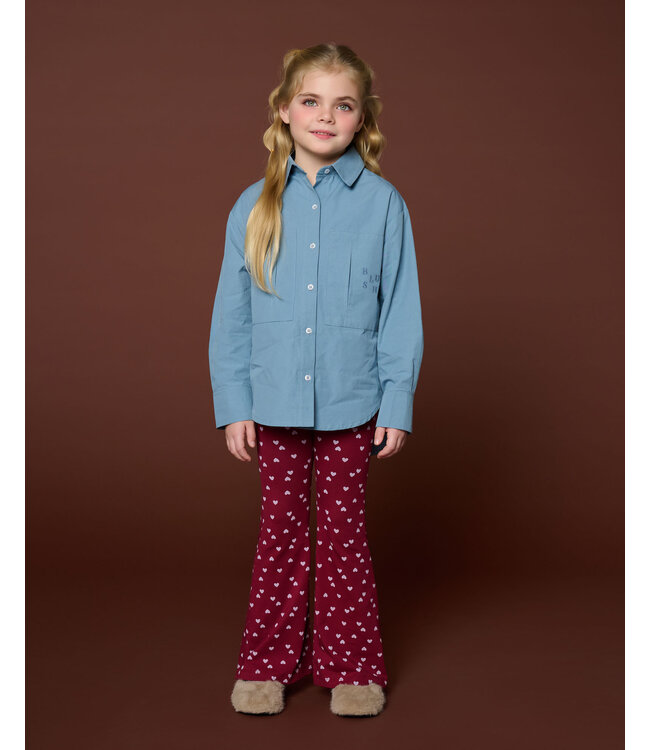 Bowie Flared Pants | Hearts AOP