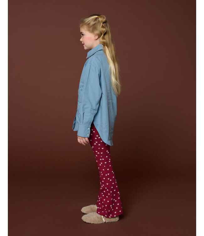 Bowie Flared Pants | Hearts AOP