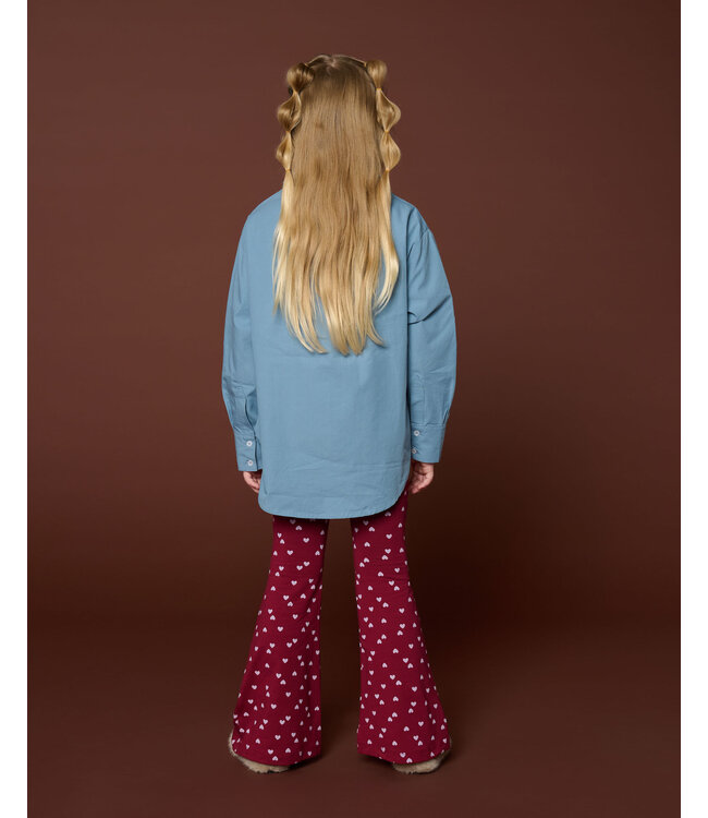Bowie Flared Pants | Hearts AOP