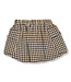 Cargo Ballon Skirt | Check Beige/Blue