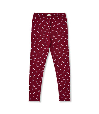 Petit Blush Lola Legging | Hearts AOP
