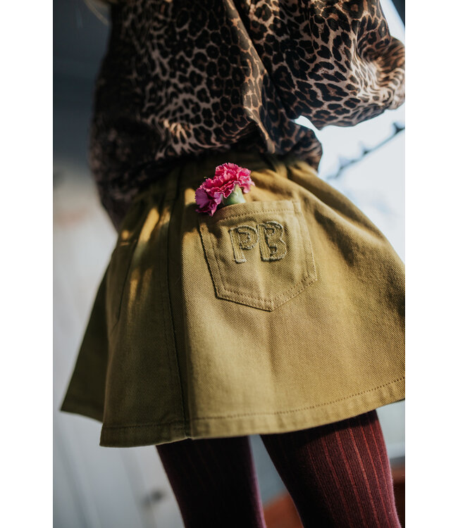 Mini Skirt | Khaki