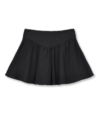 Petit Blush Romantic Mini Skirt | Dark Grey