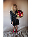Romantic Mini Skirt | Dark Grey