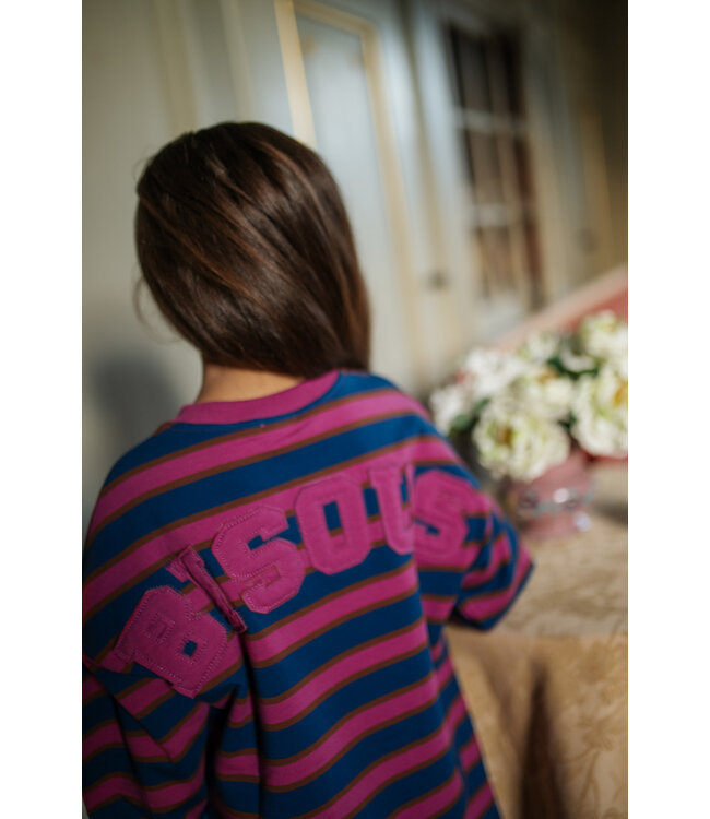 Sweater Dress Bisous | Stripe