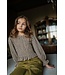 Flow Blouse  | Check Beige/Blue