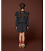 Romantic Ruffle Blouse | Dark Grey