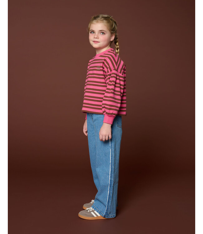 Wide leg Jeans | Mid Blue