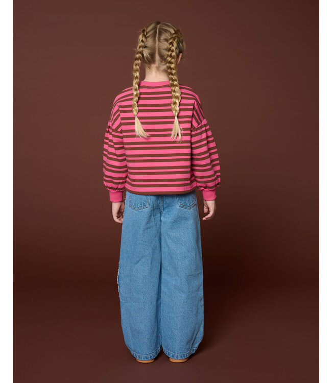 Wide leg Jeans | Mid Blue