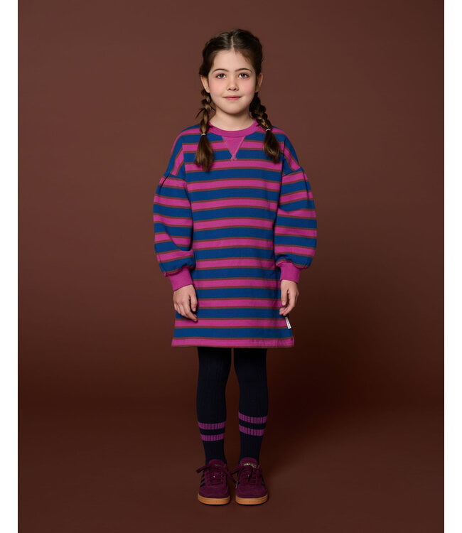 Tight Stripes | Blue/Orchid