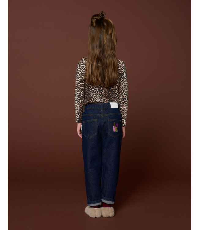Puff Sleeve Top | Leopard AOP