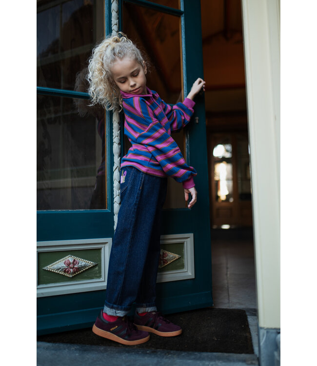 Polo Sweater | Stripe