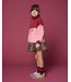 Zipper Sweater Blush | Color Block