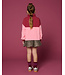 Zipper Sweater Blush | Color Block