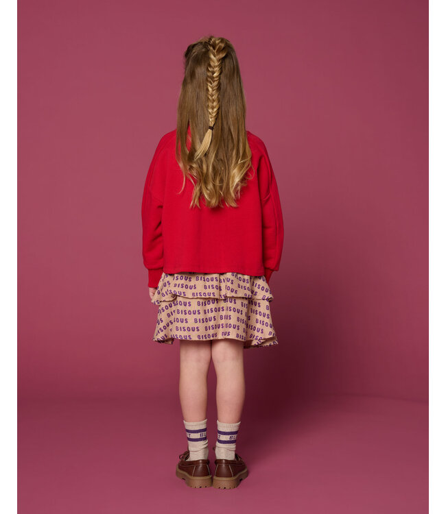 Mini Smock Skirt Bisous | Cork/Purple