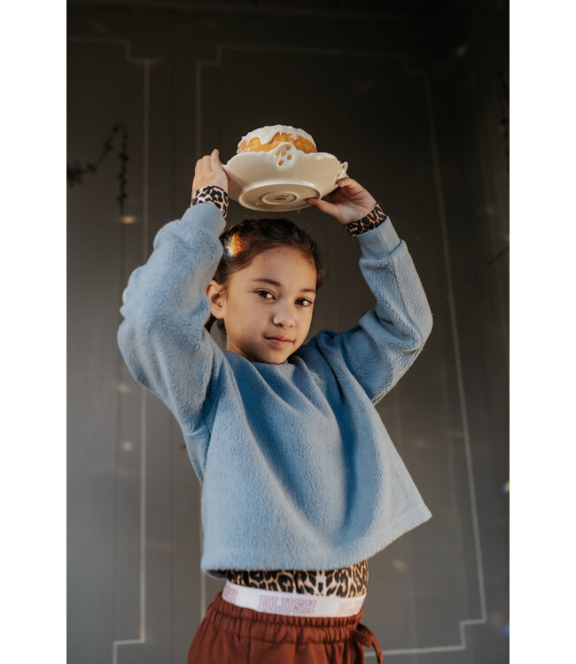 Teddy Sweater | Ice Blue
