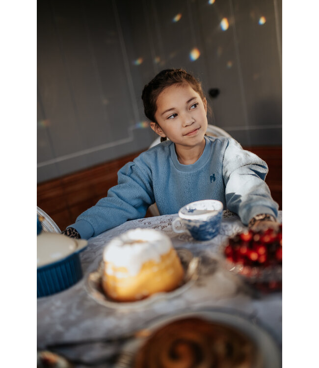 Teddy Sweater | Ice Blue
