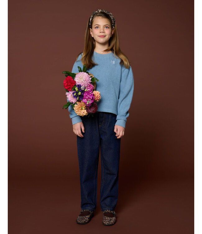 Teddy Sweater | Ice Blue
