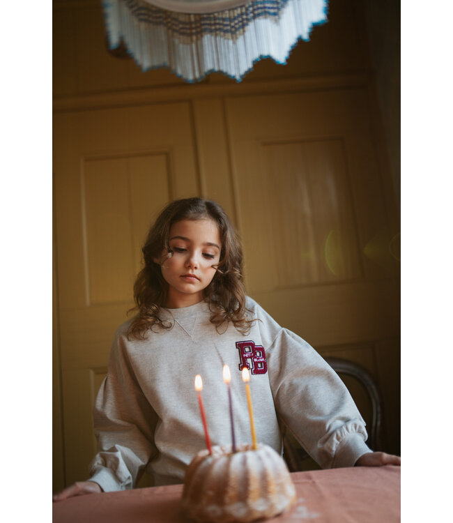 Easy Sweater PB Logo | Grey Melange