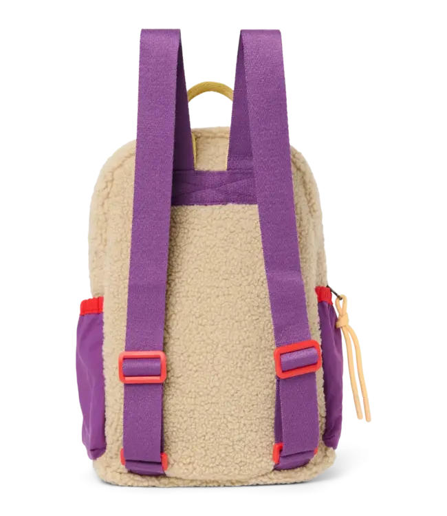Patchwork Mini Backpack Bright Pink
