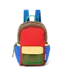 Patchwork Mini Backpack Fiery Red