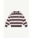 Bubble sweatshirt | Conker Stripe Fleece