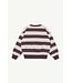 Bubble sweatshirt | Conker Stripe Fleece