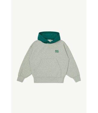 Main Story hooded sweatshirt | Light grey melange fleece