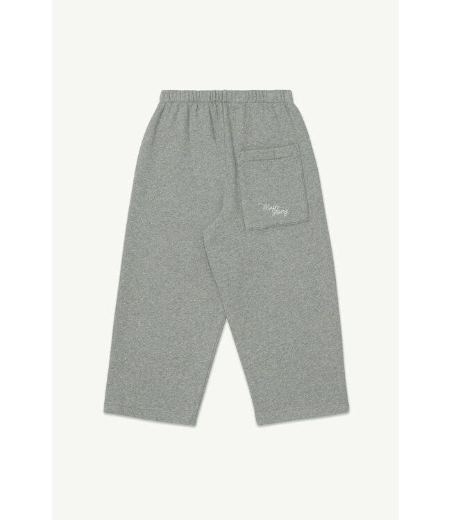 Lounge Pants | Grey melange fleece