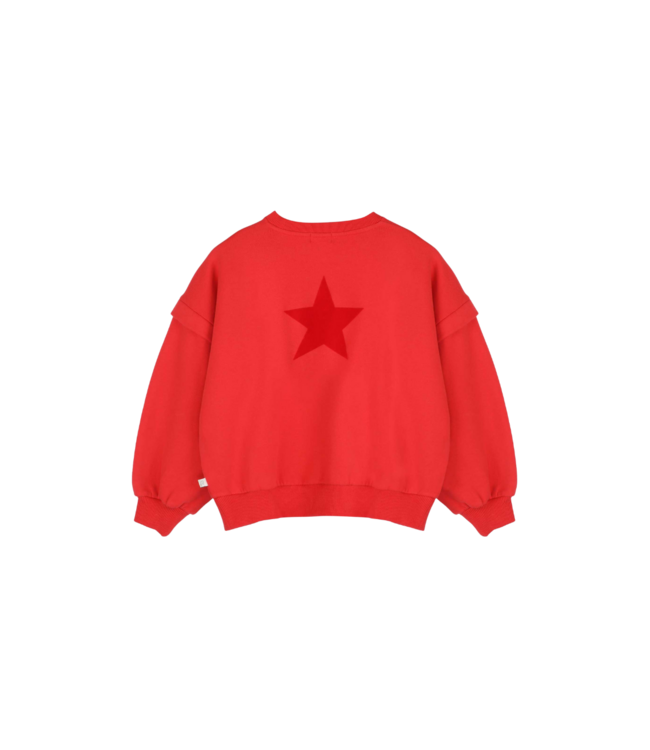 Balloon Sweater | Spicy Red