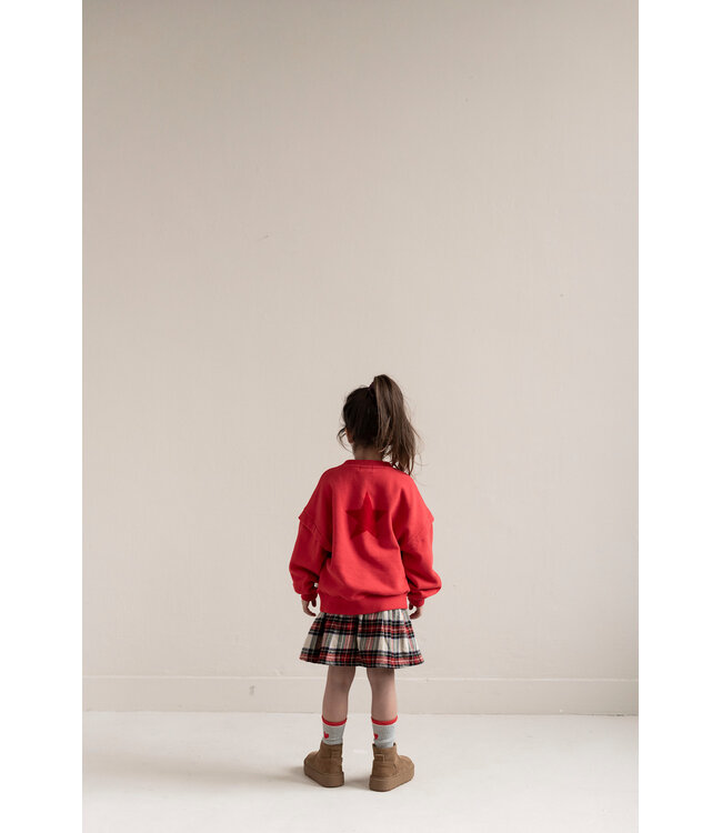 Balloon Sweater | Spicy Red