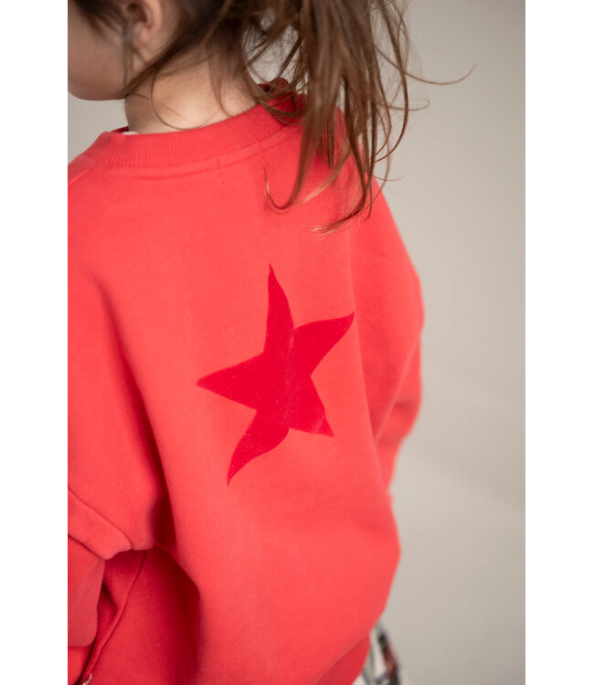 Balloon Sweater | Spicy Red