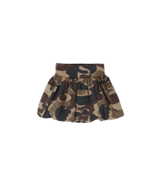 Jenest Betty Cargo Skirt | Caramel Brown Camouflage