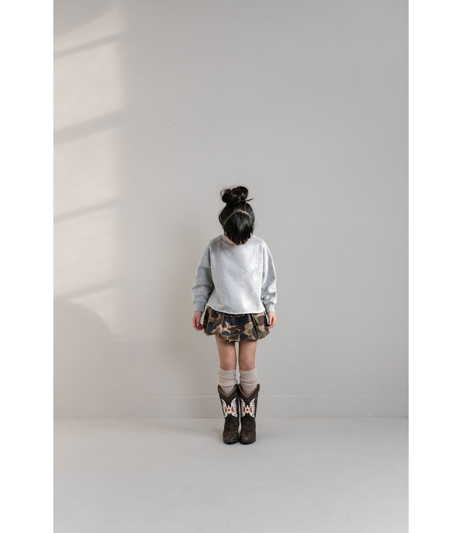 Betty Cargo Skirt | Caramel Brown Camouflage