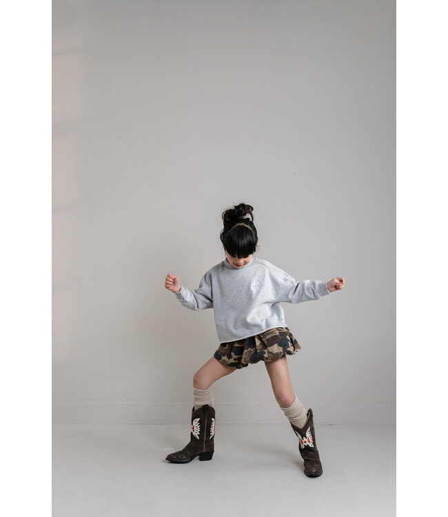 Betty Cargo Skirt | Caramel Brown Camouflage