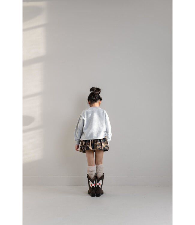 Betty Cargo Skirt | Caramel Brown Camouflage