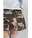 Betty Cargo Skirt | Caramel Brown Camouflage