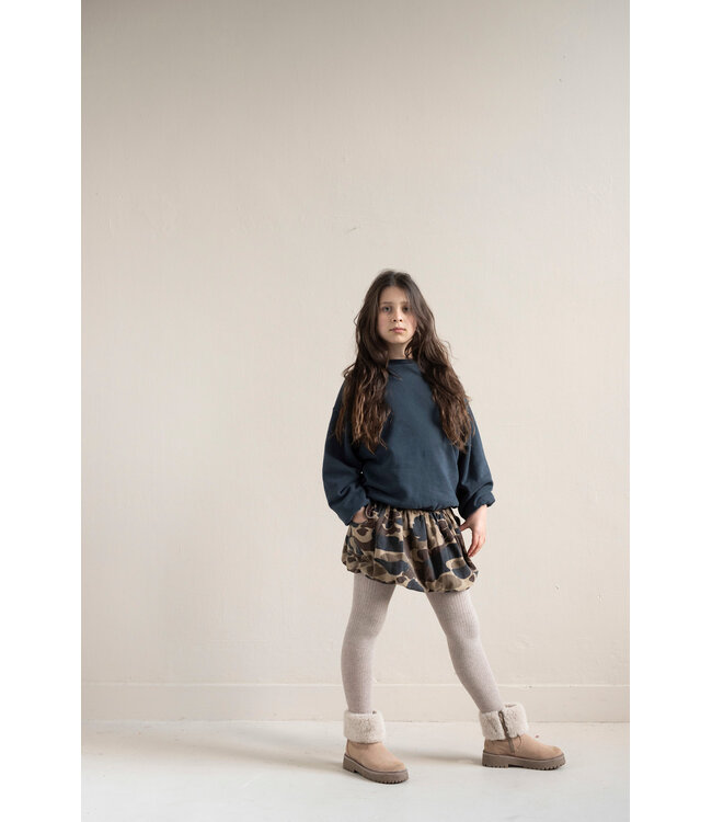 Betty Cargo Skirt | Caramel Brown Camouflage