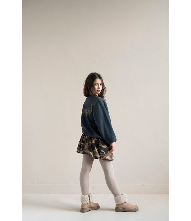 Betty Cargo Skirt | Caramel Brown Camouflage