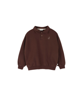 Jenest Cameron Polo Sweater | Fondant Brown