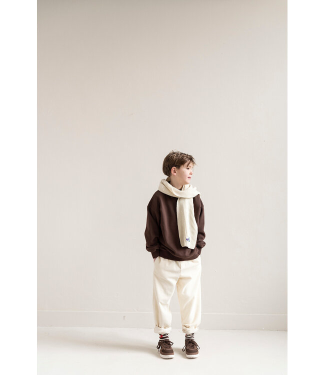 Cameron Polo Sweater | Fondant Brown